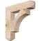 Ekena Millwork Westlake Craftsman Smooth Bracket, Douglas Fir, 5 1/2"W x 28"D x 28"H BKT06X28X28WTL04SDF - alternate 1